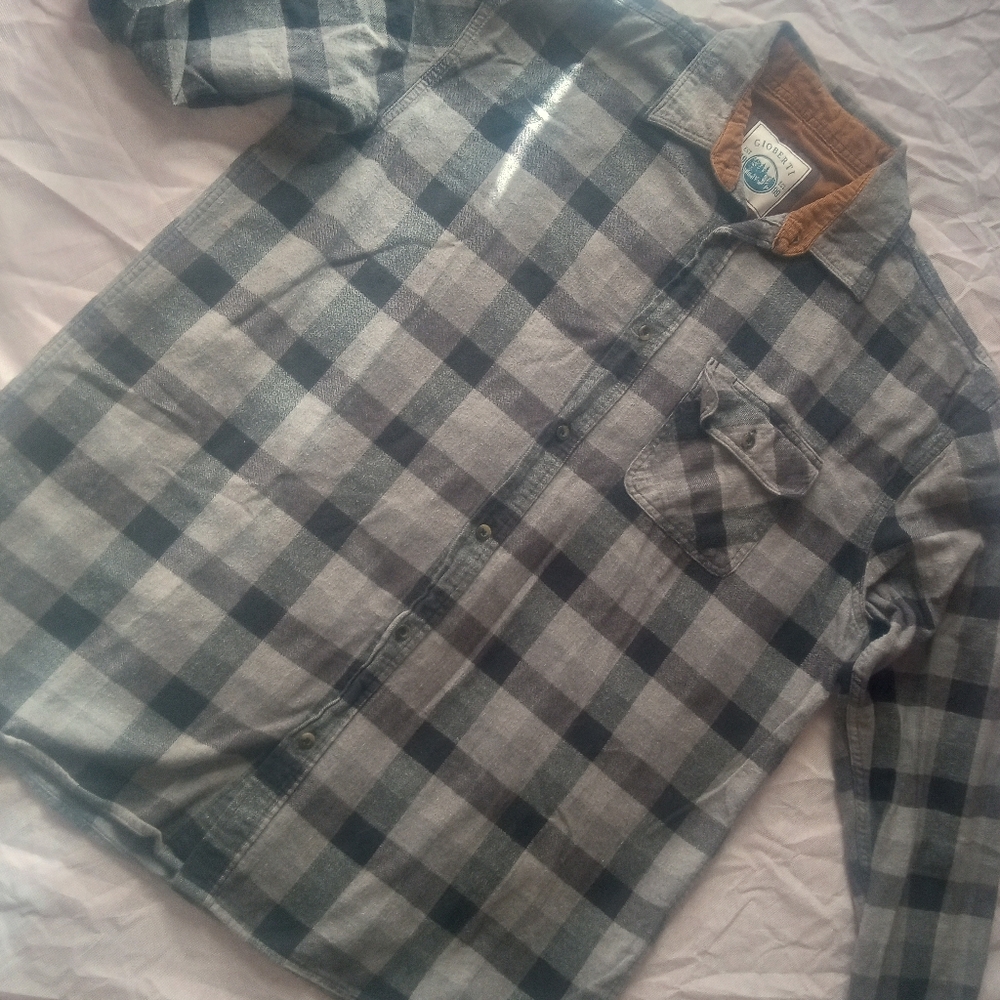 Gioberti X-large Gray Flannel Men's Like New